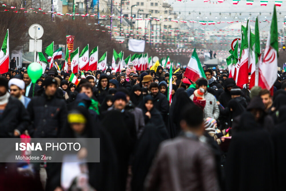 راهپیمایی ۲۲ بهمن در مشهد