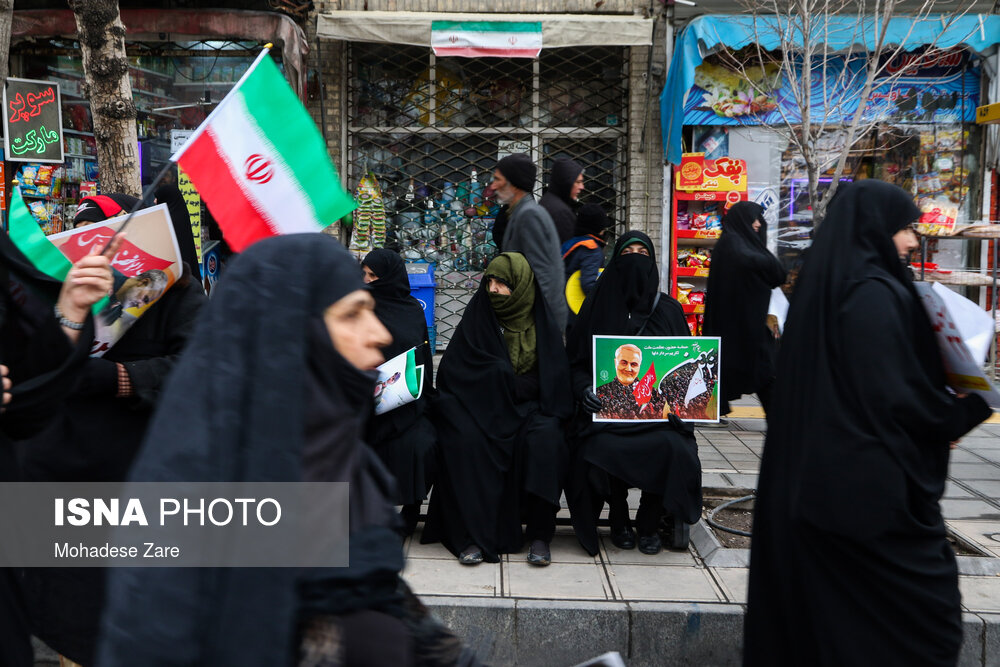 راهپیمایی ۲۲ بهمن در مشهد