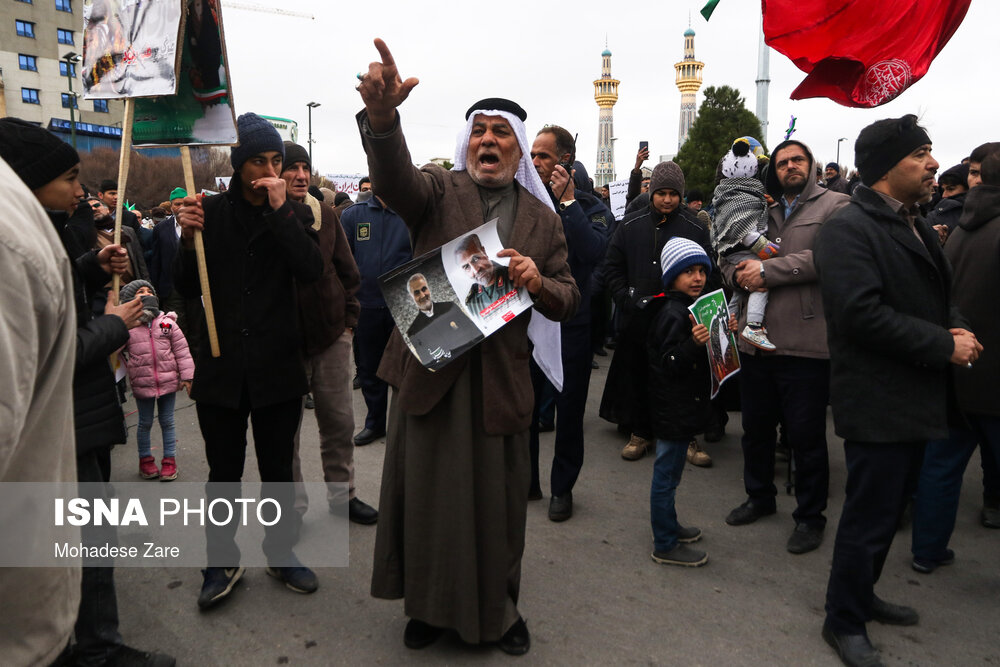 راهپیمایی ۲۲ بهمن در مشهد