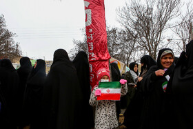 راهپیمایی ۲۲ بهمن در چناران