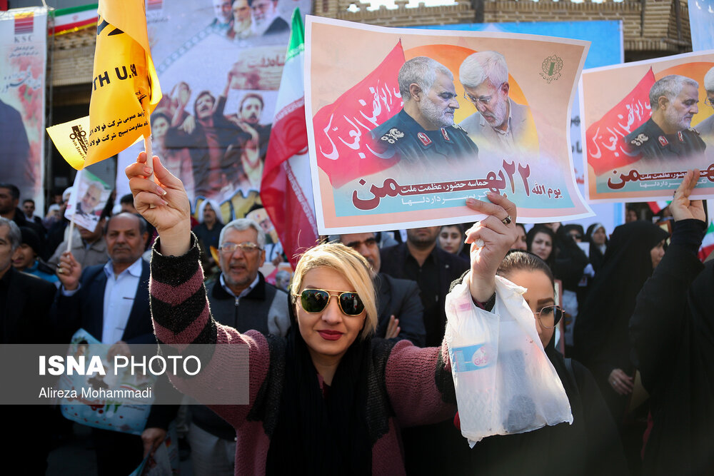 راهپیمایی ۲۲ بهمن در اهواز