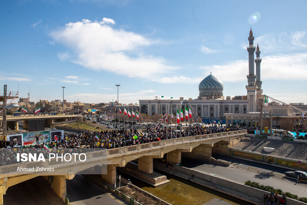 راهپیمایی ۲۲ بهمن در قم