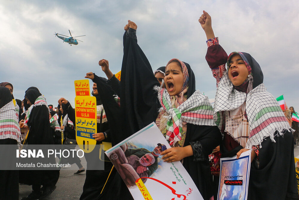 راهپیمایی ۲۲ بهمن در هرمزگان