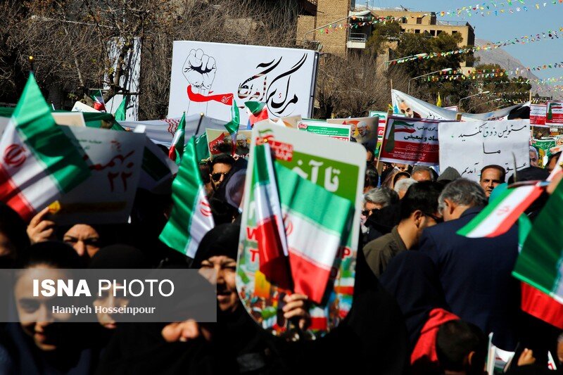 راهپیمایی ۲۲ بهمن در شیراز