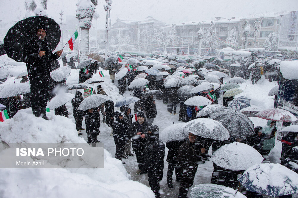 راهپیمایی ۲۲ بهمن در رشت