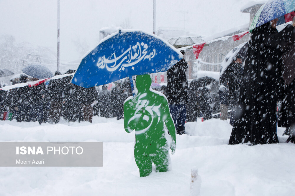 راهپیمایی ۲۲ بهمن در رشت