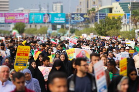 راهپیمایی ۲۲ بهمن در هرمزگان