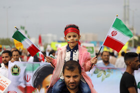 راهپیمایی ۲۲ بهمن در هرمزگان