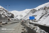 قطعه یک آزادراه تهران - شمال زیر بار ترافیک رفت