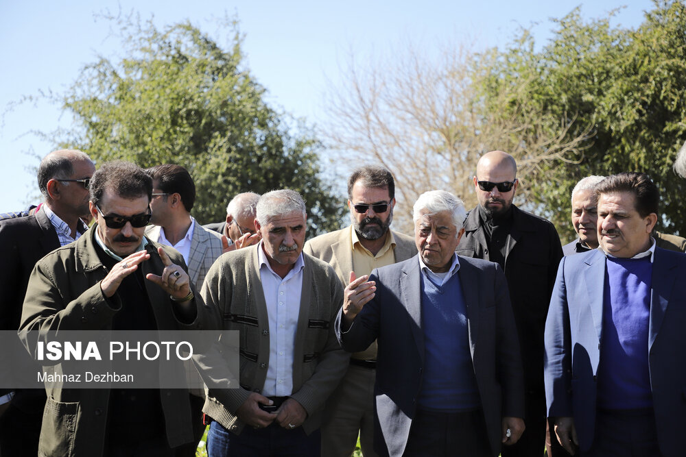بازدید سرپرست وزارت جهاد کشاورزی از طرح های کشاورزی شوش