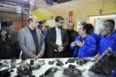 بازدید فرشاد مقیمی از مراحل تولید نخستین نمونه گیربکس شش سرعته
