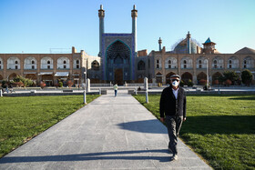 «میدان نقش جهان اصفهان» در پی شیوع ویروس کرونا چند روز مانده به نوروز 99