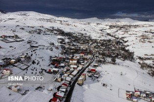 بارش باران و برف در اکثر مناطق کشور