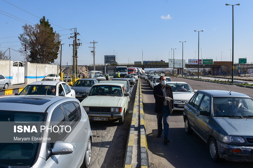بازدید استاندار آذربایجان شرقی از مبادی ورودی و خروجی استان