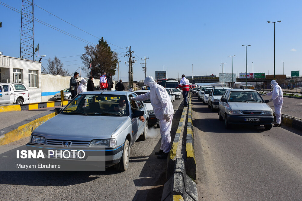 بازدید استاندار آذربایجان شرقی از مبادی ورودی و خروجی استان