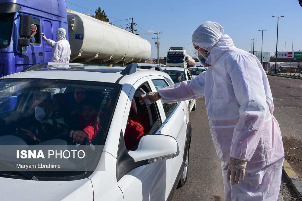 بازدید استاندار آذربایجان شرقی از مبادی ورودی و خروجی استان