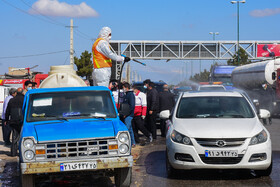 بازدید استاندار آذربایجان شرقی از مبادی ورودی و خروجی استان