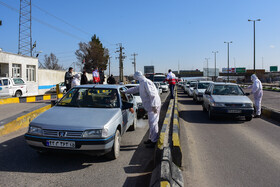 بازدید استاندار آذربایجان شرقی از مبادی ورودی و خروجی استان