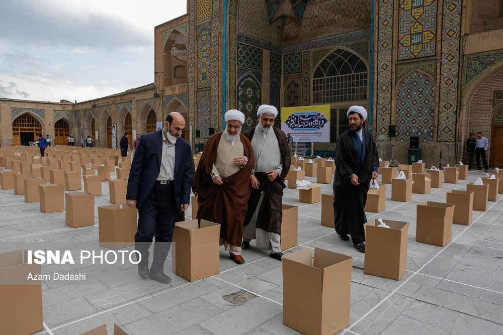 رزمایش مواسات مجموعه‌های مردمی در قزوین
