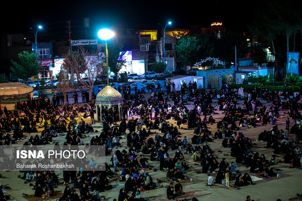 لیالی قدر، شب بیست و سوم ماه رمضان - امامزاده سید جعفر یزد