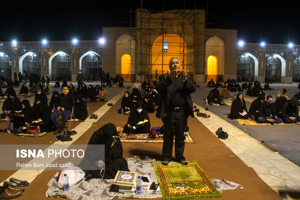 شب قدر بیست و سوم ماه مبارک رمضان در مسجد امام خمینی کرمان