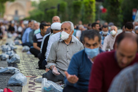 اقامه نماز عیدسعید فطر در قزوین