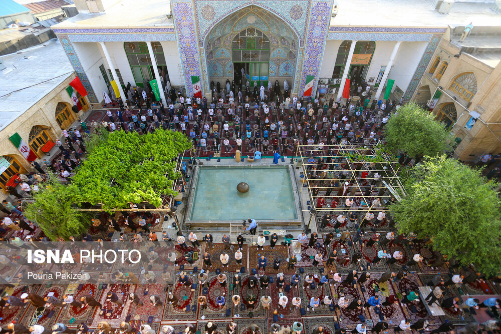 اقامه نماز عید سعید فطر در همدان