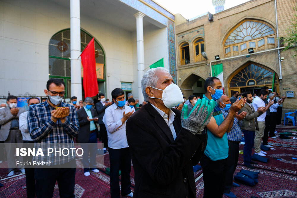 اقامه نماز عید سعید فطر در همدان