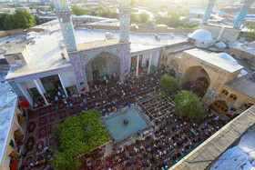 اقامه نماز عید سعید فطر در همدان