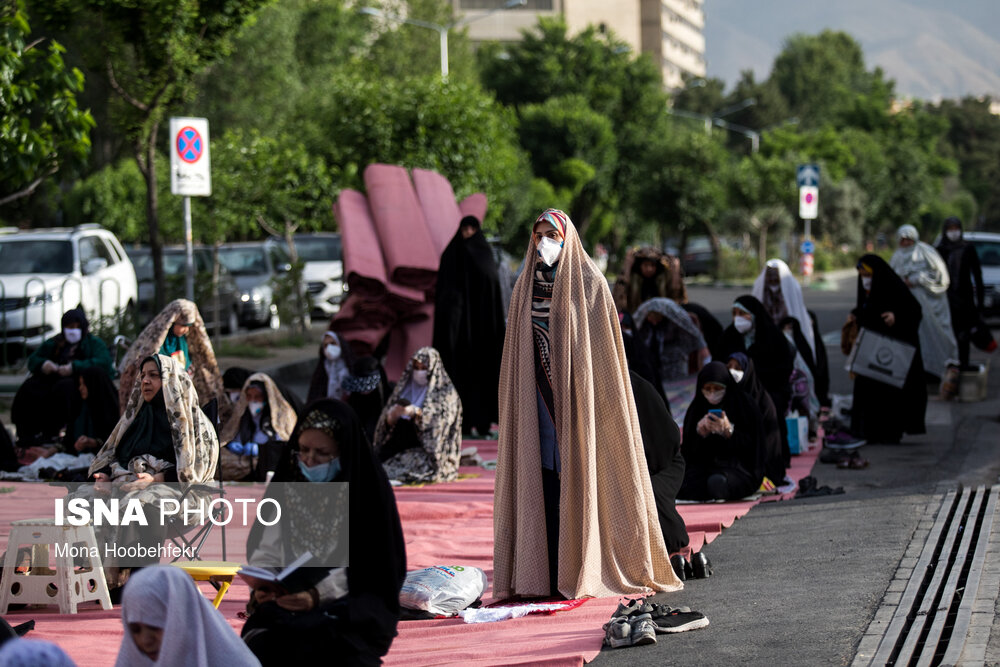 اقامه نماز عیدسعید فطر -شهرک اکباتان