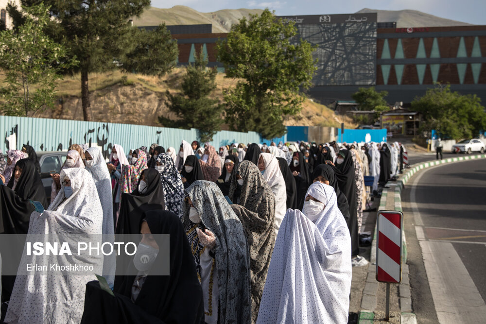 اقامه نماز عید سعید فطر - میدان بهرود