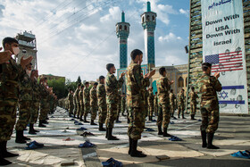 اقامه نماز عید سعید فطر - دانشگاه افسری امام علی (ع)