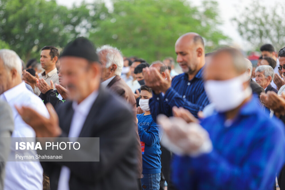 نماز عید سعید فطر در ورزنه