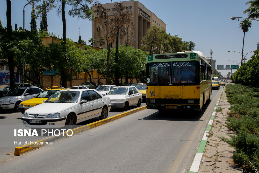 بازگشایی حمل و نقل عمومی شیراز