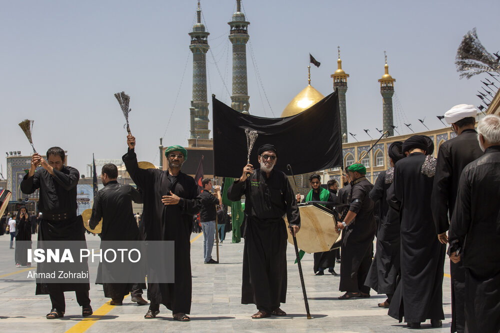 مراسم عزاداری شهادت امام جعفر صادق(ع) در قم