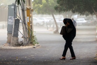 هشدار هواشناسی نسبت به وزش باد شدید در ۱۰ استان