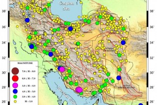 زلزله ایران را بیش از هزار بار لرزاند