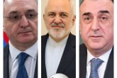 رایزنی ظریف با وزیران خارجه آذربایجان و ارمنستان