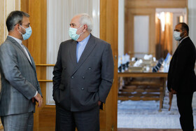 دیدار رییس کمیته روابط خارجی دوما روسیه با محمد جواد ظریف