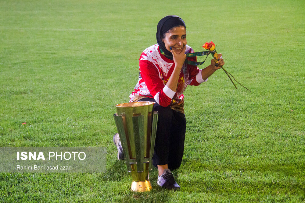 جشن قهرمانی و اهدای جام لیگ برتر بانوان به شهرداری بم