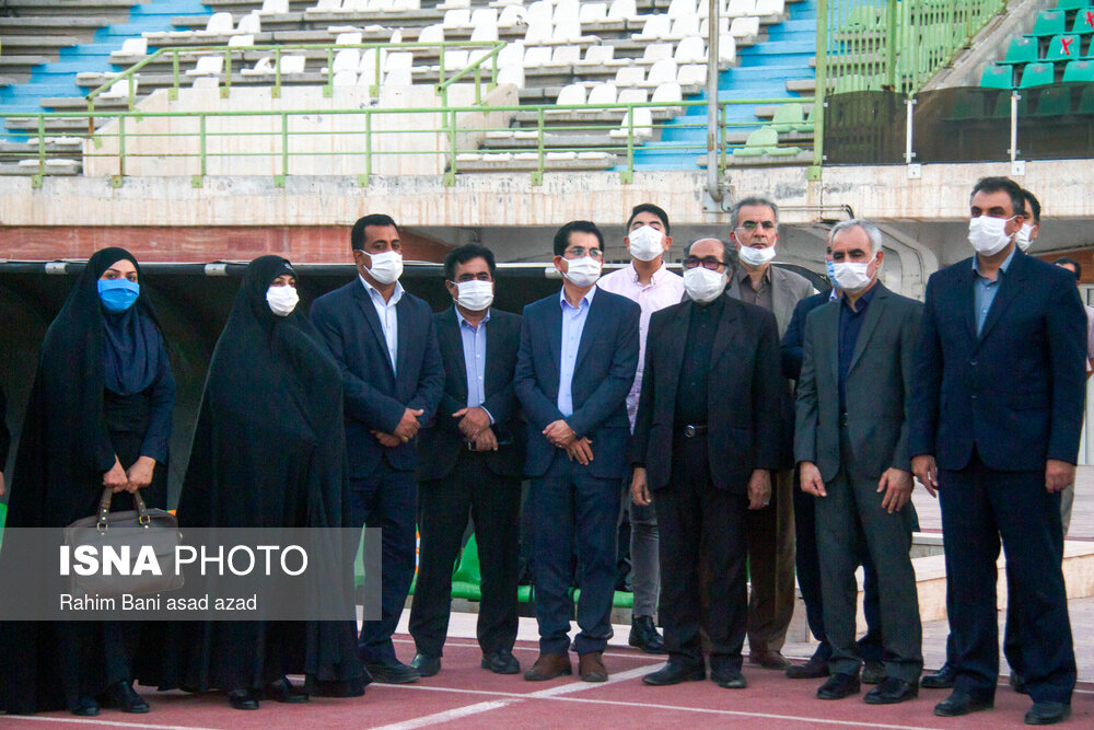 جشن قهرمانی و اهدای جام لیگ برتر بانوان به شهرداری بم