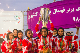 جشن قهرمانی و اهدای جام لیگ برتر بانوان به شهرداری بم