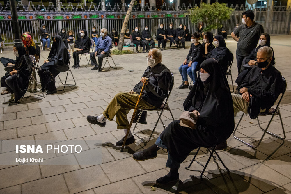 شبیه خوانی در پهنه رودکی شب عاشورا