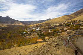 پاییز در دامنه کوه وتوس - روستای کهندان قم