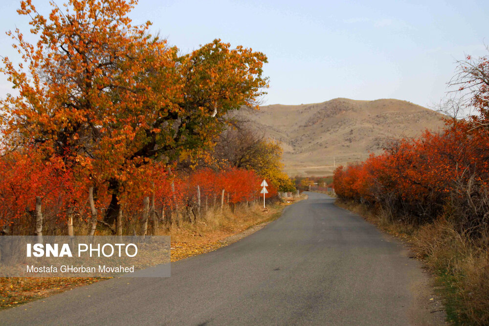 طبیعت پاییزی مناطق روستایی اهر