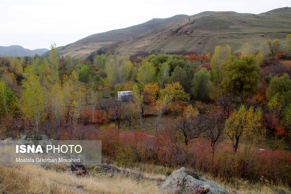 طبیعت پاییزی مناطق روستایی اهر