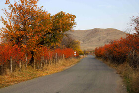 طبیعت پاییزی مناطق روستایی اهر