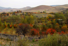 طبیعت پاییزی مناطق روستایی اهر