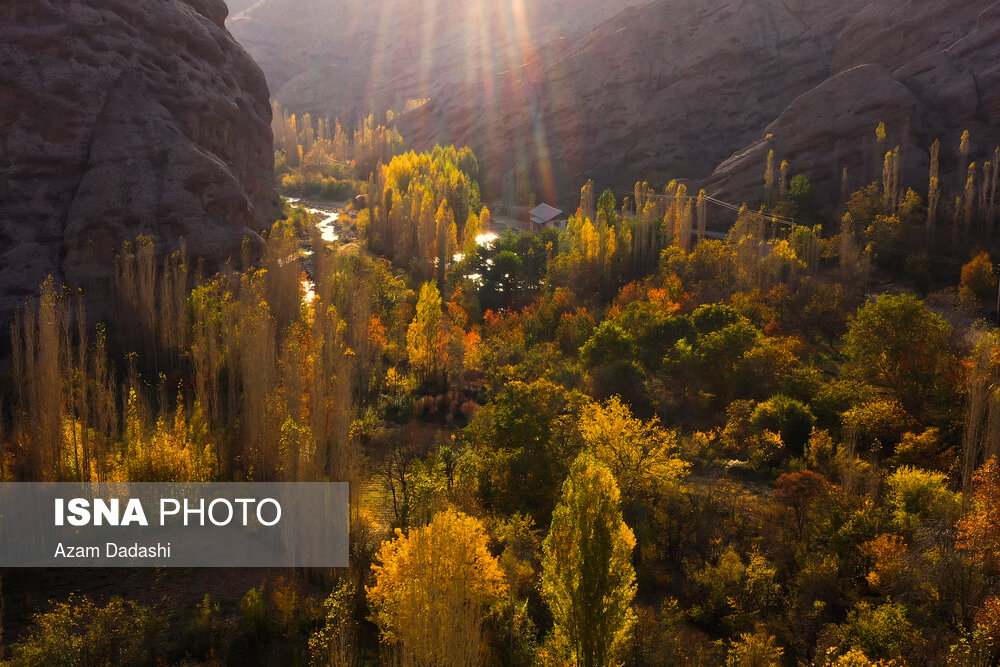 ایران زیباست؛ پائیز هزار رنگ «اندج»