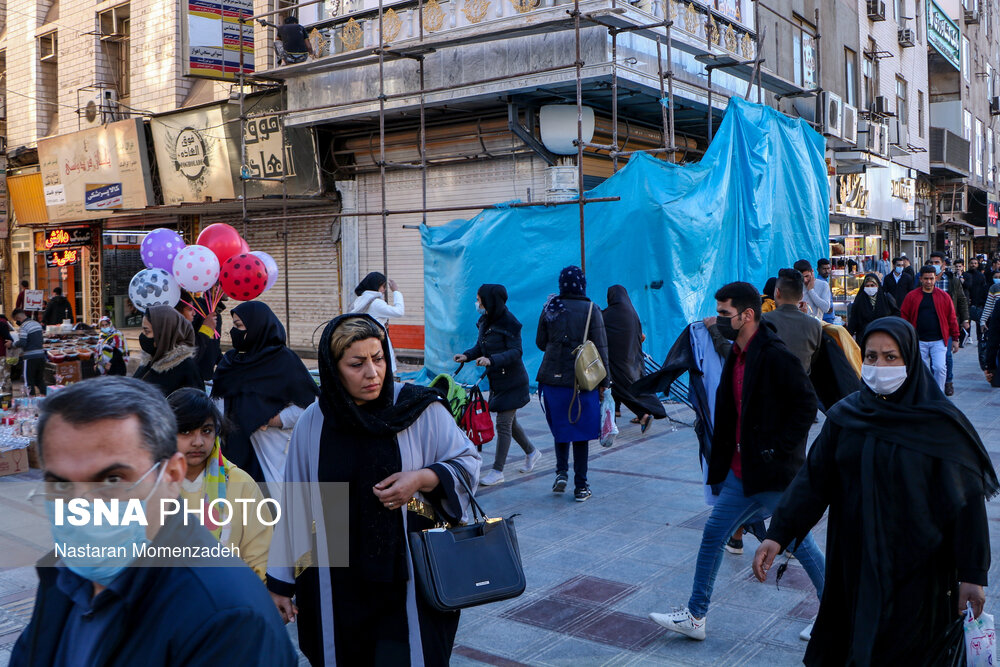 دوشنبه ۱۳ بهمن - مرکز شهر اهواز - خیابان سلمان فارسی (نادری)